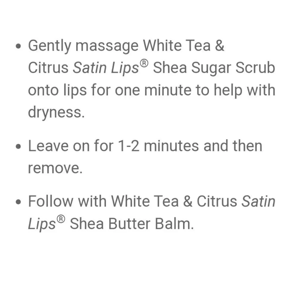 MARY KAY WHITE TEA & CITRUS SATIN LIPS SET - NEW!